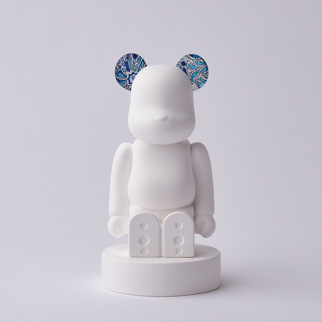 BE@RBRICK AROMA ORNAMENT No.0 LIBERTY FABRICS  / Abbey Road BLUE