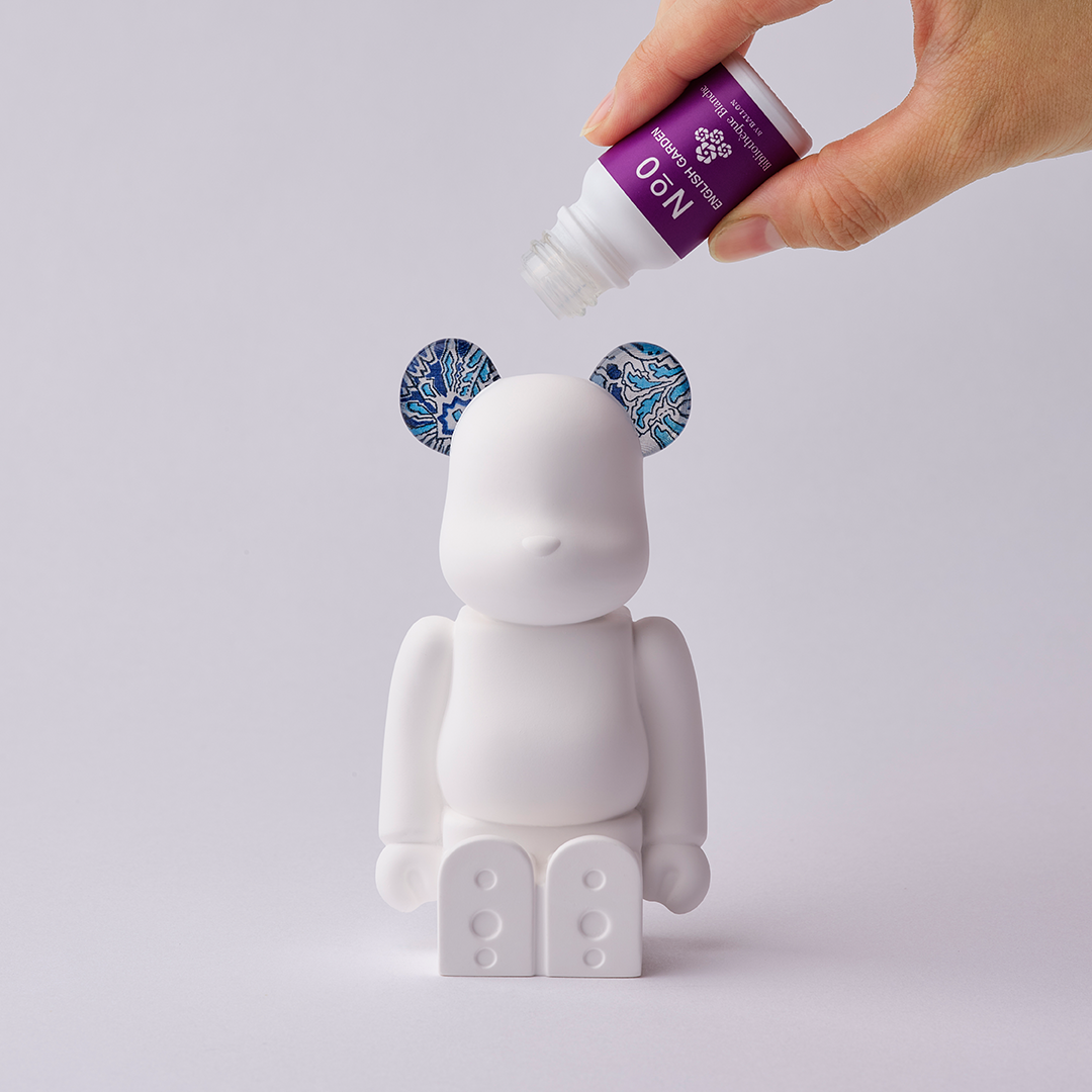 BE@RBRICK AROMA ORNAMENT No.0 LIBERTY FABRICS  / Abbey Road BLUE