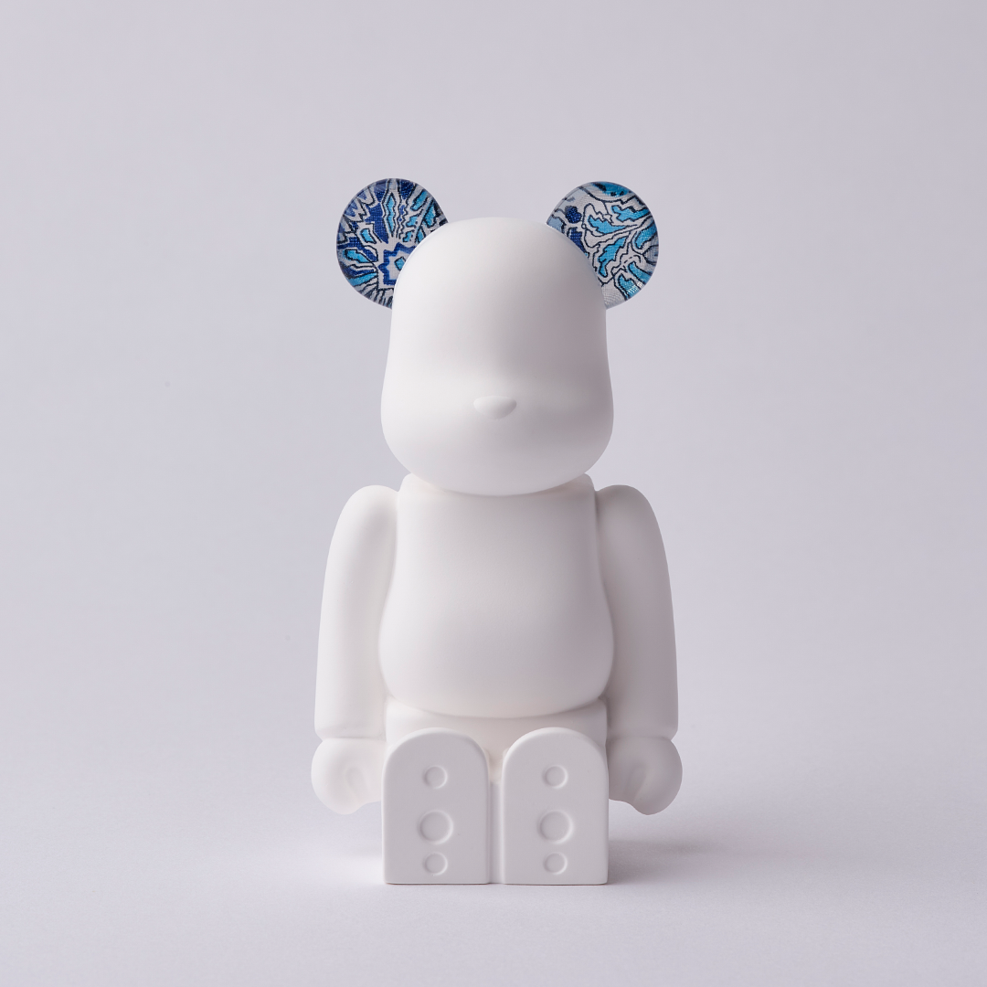 BE@RBRICK AROMA ORNAMENT No.0 LIBERTY FABRICS  / Abbey Road BLUE
