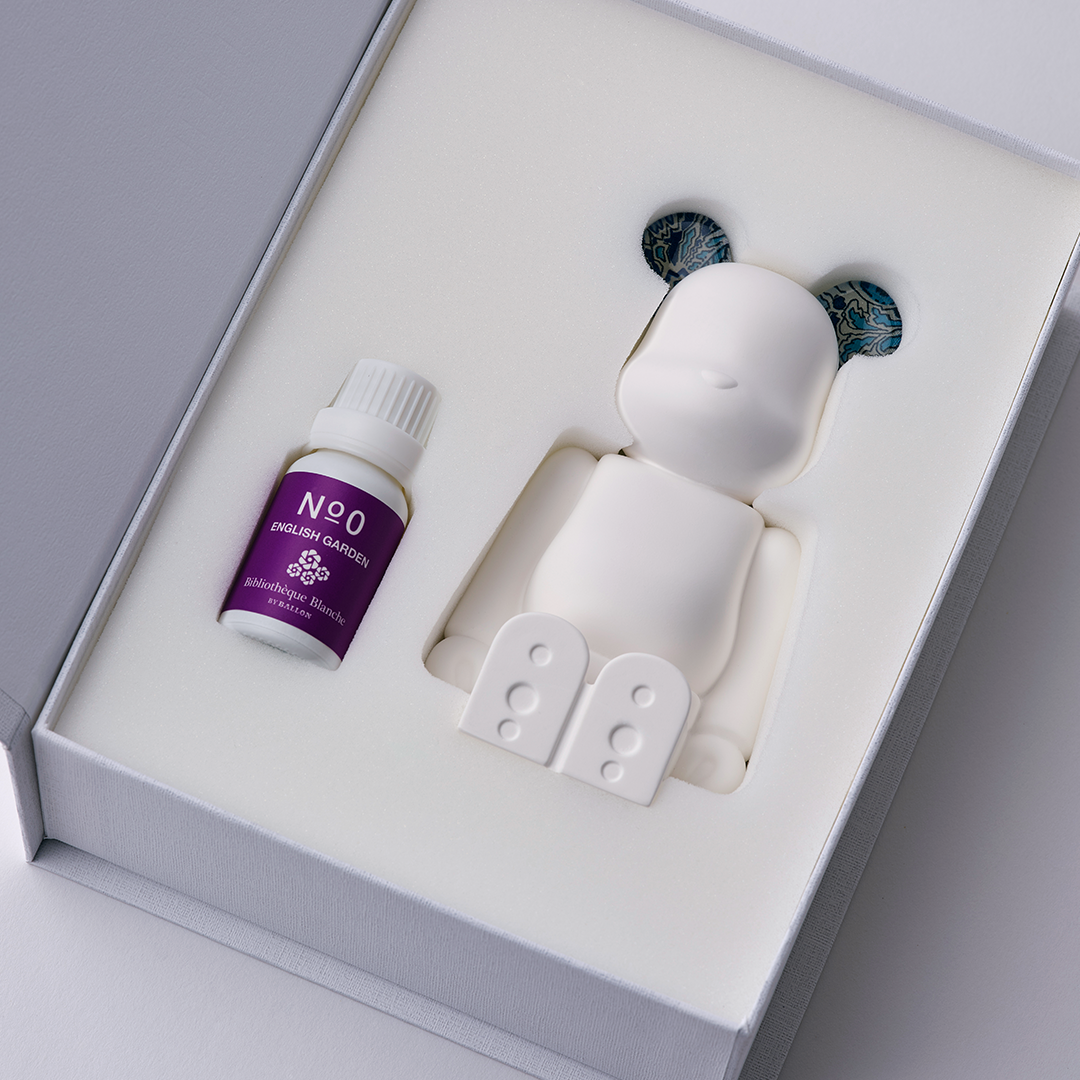BE@RBRICK AROMA ORNAMENT No.0 LIBERTY FABRICS  / Abbey Road BLUE