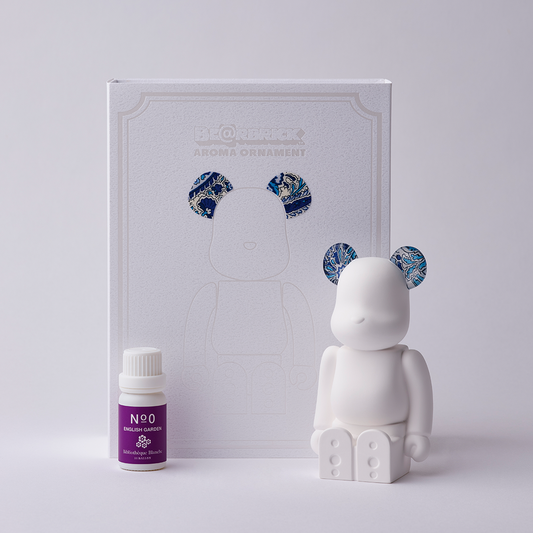 BE@RBRICK AROMA ORNAMENT No.0 LIBERTY FABRICS  / Abbey Road BLUE