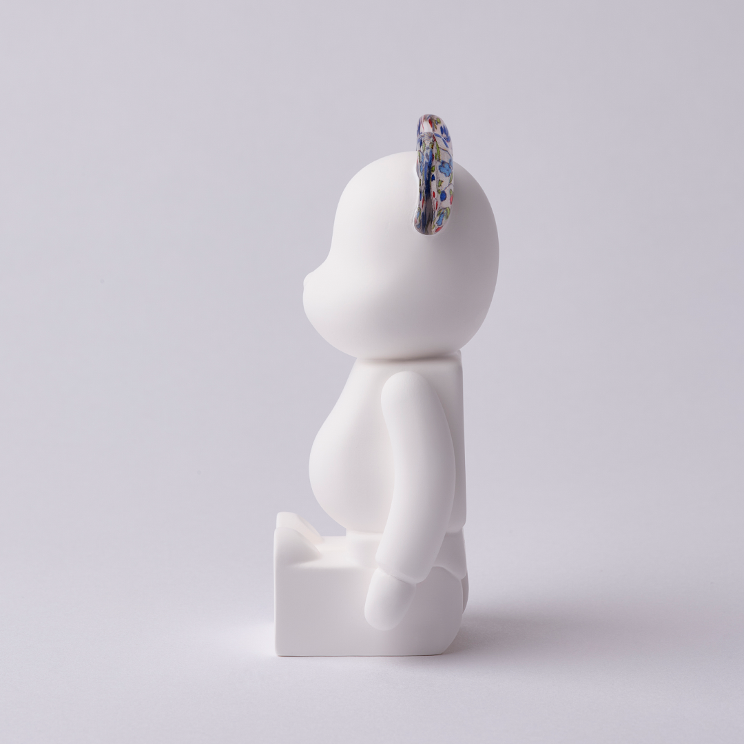 BE@RBRICK AROMA ORNAMENT No.0 LIBERTY FABRICS / Katie and Millie MULCH COLOR