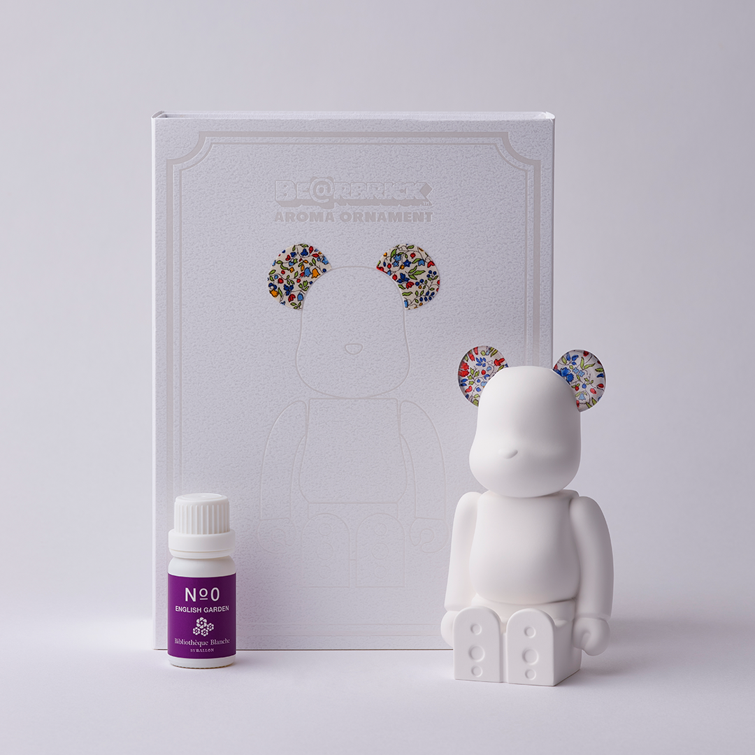 BE@RBRICK AROMA ORNAMENT No.0 LIBERTY FABRICS / Katie and Millie MULCH –  BALLON - バロン