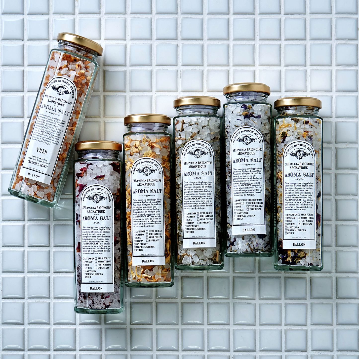 春のアロマバスソルト "SAKURA"