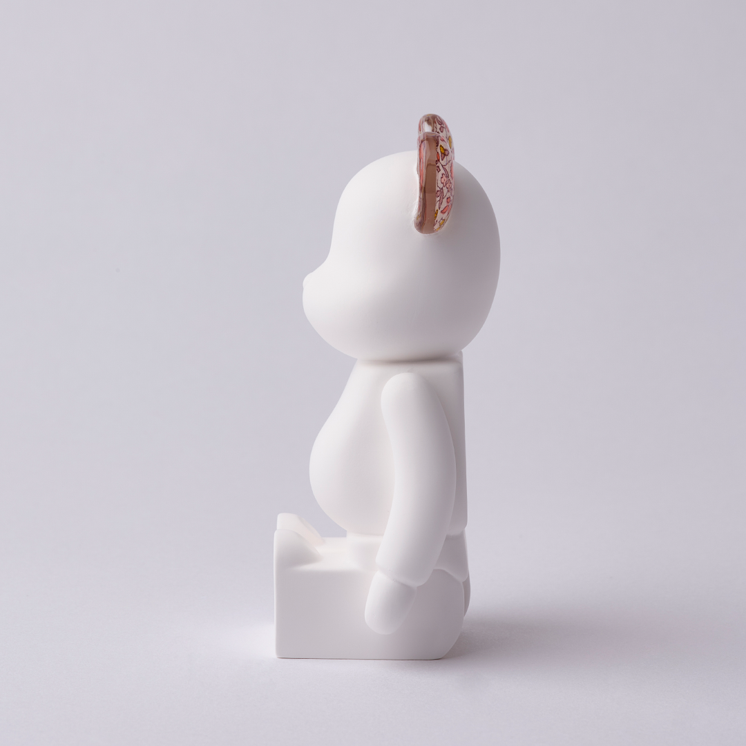 BE@RBRICK AROMA ORNAMENT No.0 LIBERTY FABRICS / Katie and Millie NATURAL COLOR