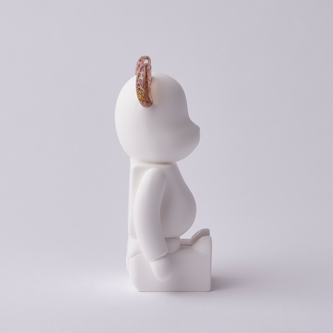 BE@RBRICK AROMA ORNAMENT No.0 LIBERTY FABRICS / Katie and Millie NATURAL COLOR