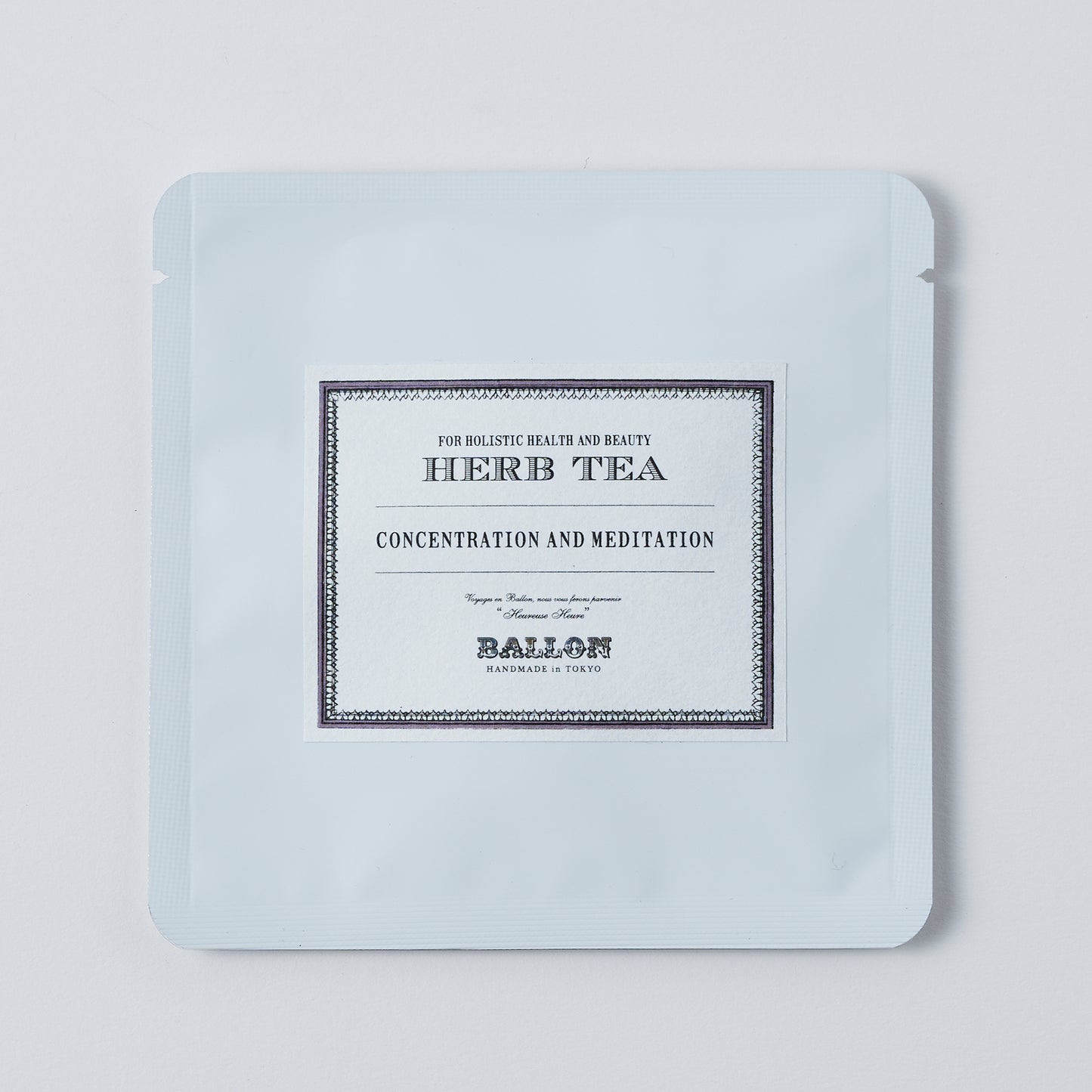 1包パックハーブティー” CONCENTRATION AND MEDITATION ”