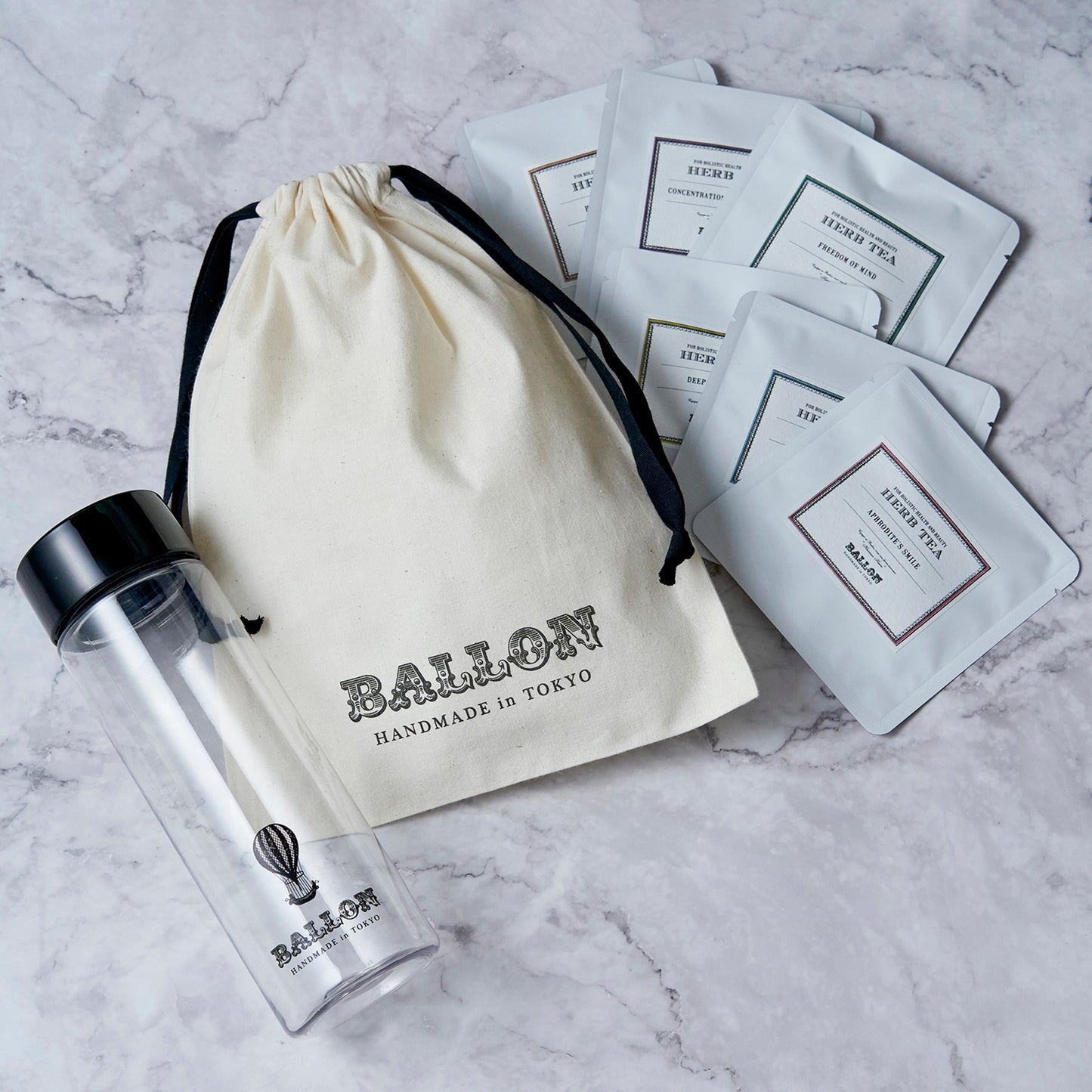 ハーブティーセット<ボトル:BALLON>
