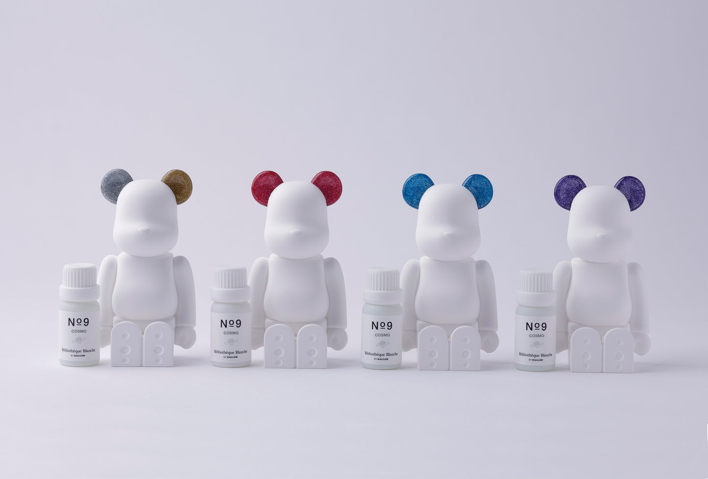 BE@RBRICK AROMA ORNAMENT No.9 Galaxy (2021) SILVER GOLD NEBULA
