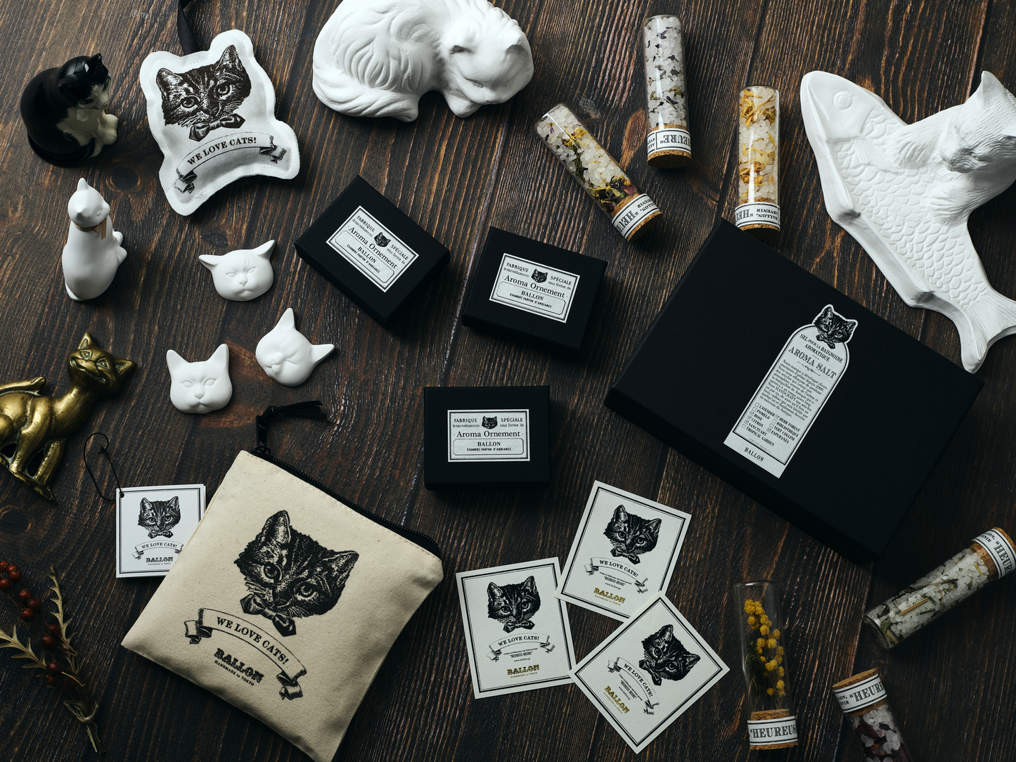 WE LOVE CATS! サシェオーナメント
