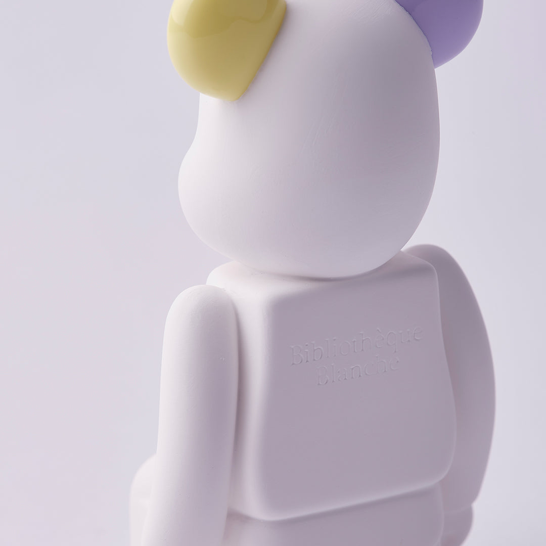 BE@RBRICK AROMA ORNAMENT No.0 COLOR SWEET W-DOUBLE- PURPLE YELLOW