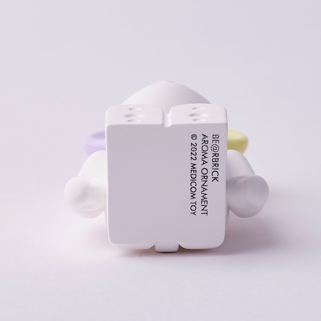 BE@RBRICK AROMA ORNAMENT No.0 COLOR SWEET W-DOUBLE- PURPLE YELLOW