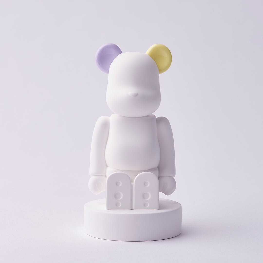 BE@RBRICK AROMA ORNAMENT No.0 COLOR SWEET W-DOUBLE- PURPLE YELLOW