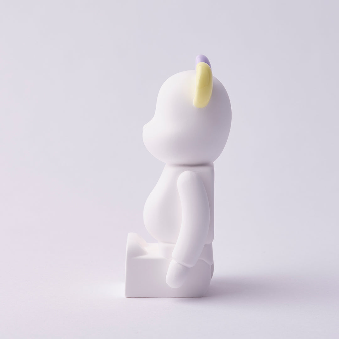 BE@RBRICK AROMA ORNAMENT No.0 COLOR SWEET W-DOUBLE- PURPLE YELLOW
