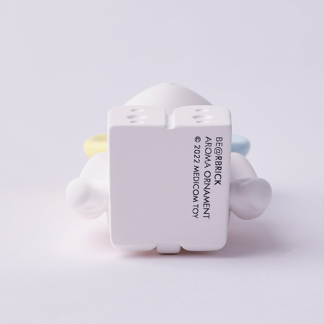 BE@RBRICK AROMA ORNAMENT No.0 COLOR SWEET W-DOUBLE- YELLOW BLUE