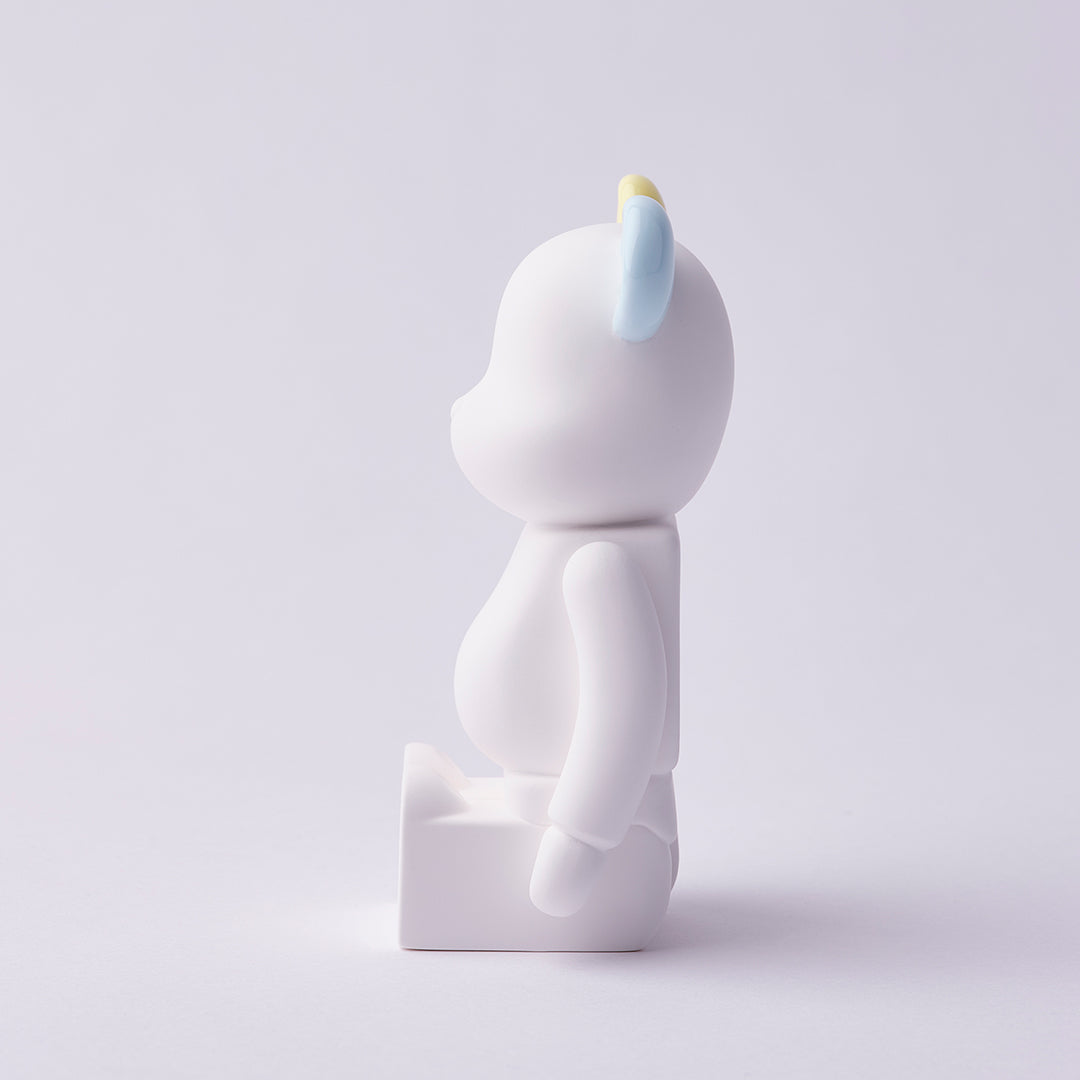 BE@RBRICK AROMA ORNAMENT No.0 COLOR SWEET W-DOUBLE- YELLOW BLUE