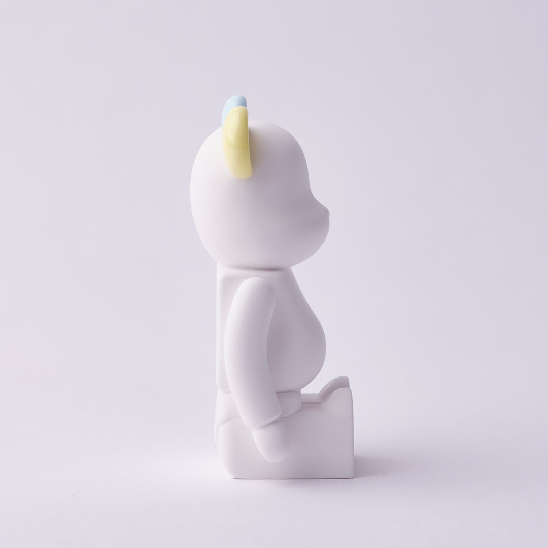 BE@RBRICK AROMA ORNAMENT No.0 COLOR SWEET W-DOUBLE- YELLOW BLUE