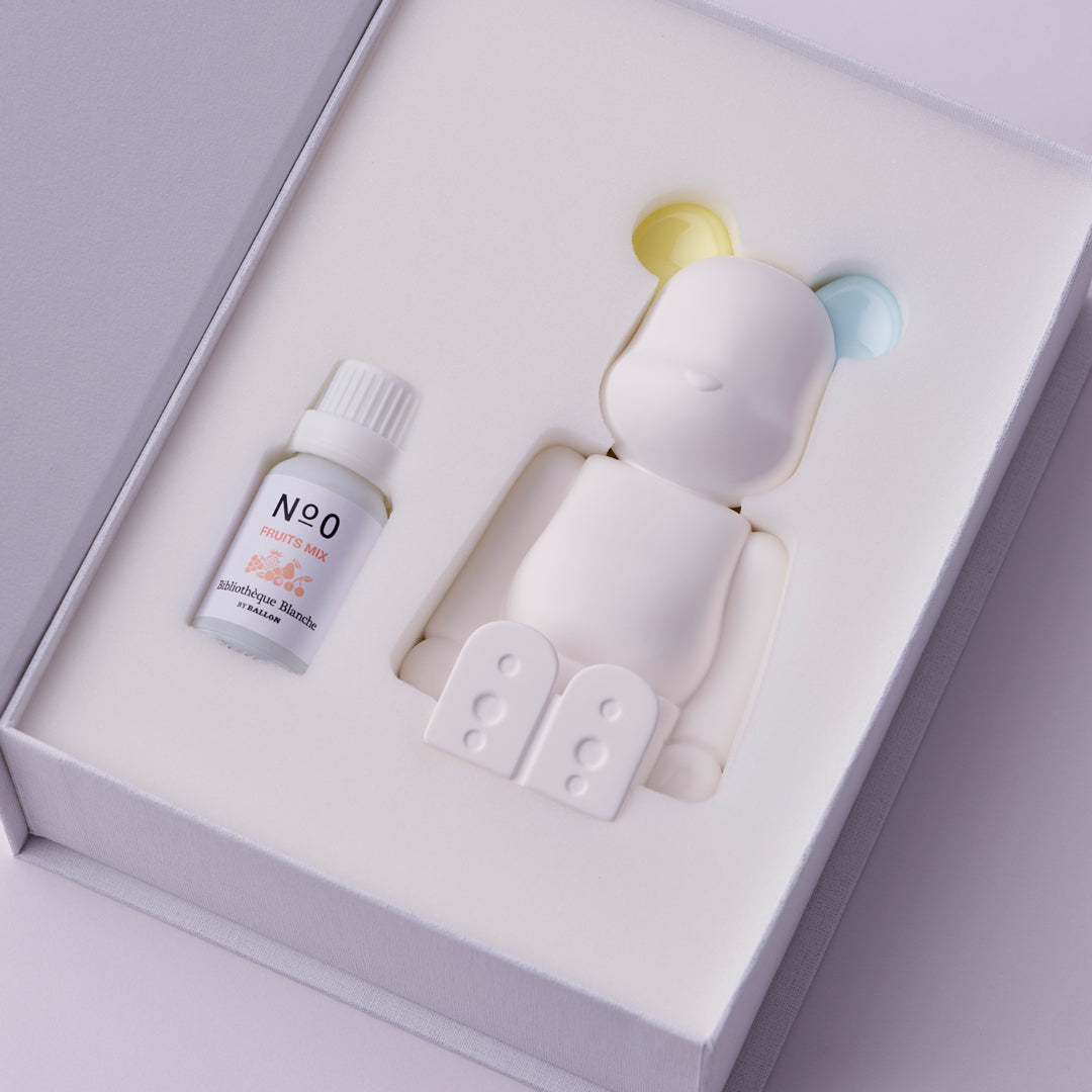 BE@RBRICK AROMA ORNAMENT No.0 COLOR SWEET W-DOUBLE- YELLOW BLUE