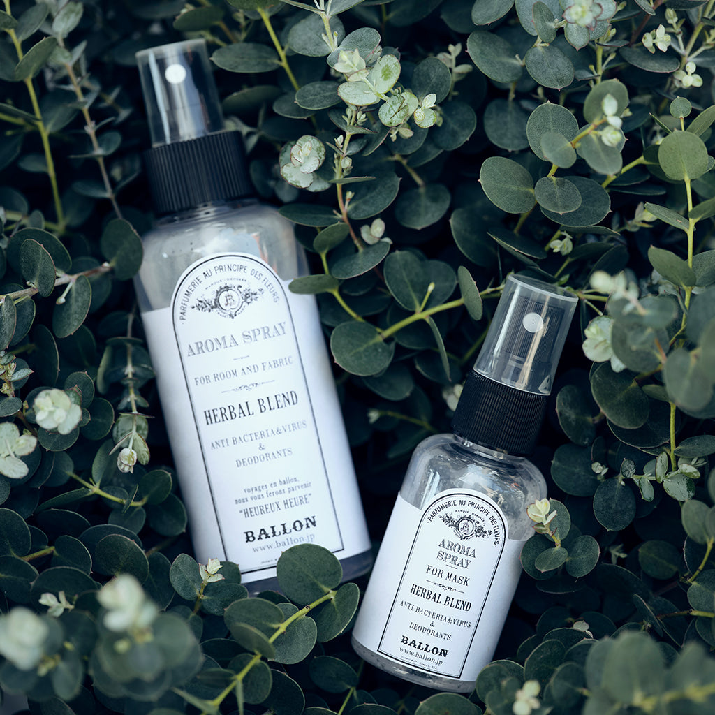 ルーム&ファブリック用アロマスプレー ハーバルブレンド -HERBAL BLEND-
