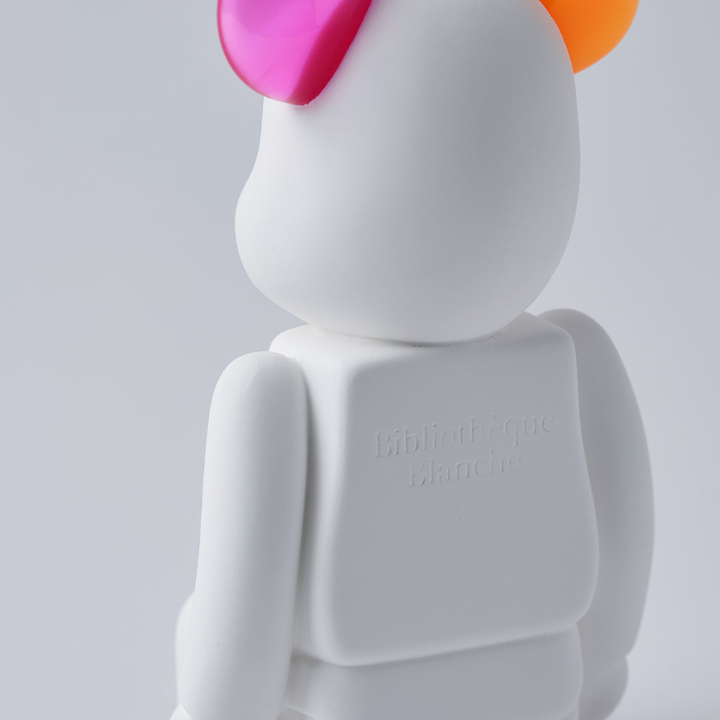 BE@RBRICK AROMA ORNAMENT No.0 COLOR W-DOUBLE- ORANGE PINK