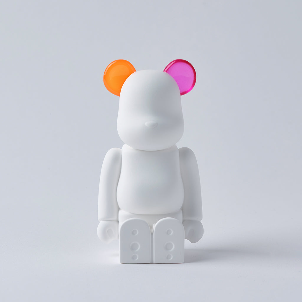 BE@RBRICK AROMA ORNAMENT No.0 COLOR W-DOUBLE- ORANGE PINK