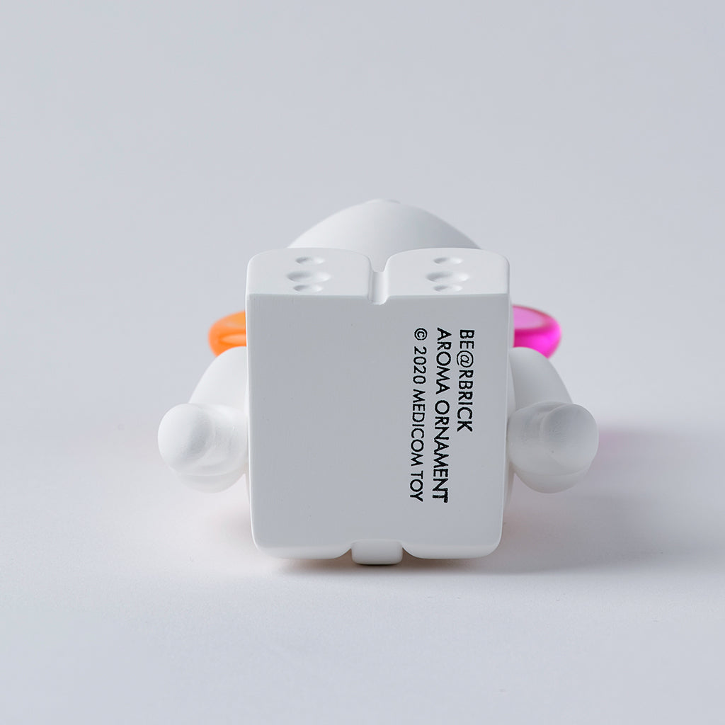 BE@RBRICK AROMA ORNAMENT No.0 COLOR W-DOUBLE- ORANGE PINK