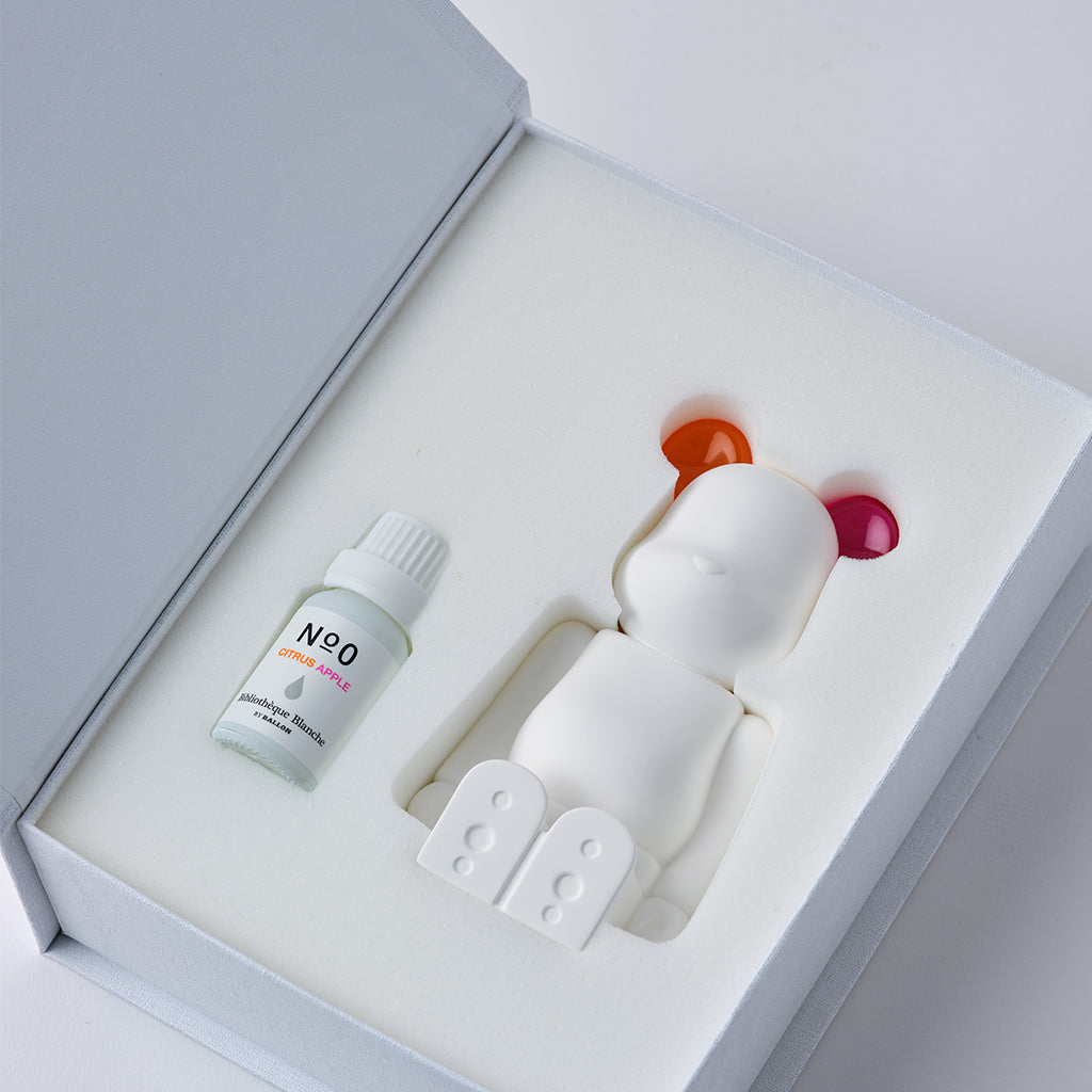 BE@RBRICK AROMA ORNAMENT No.0 COLOR W-DOUBLE- ORANGE PINK
