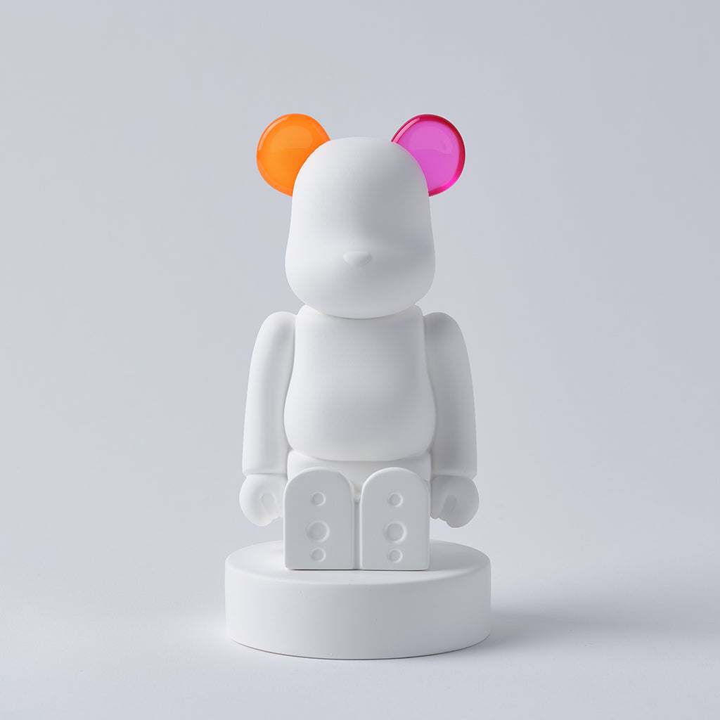 BE@RBRICK AROMA ORNAMENT No.0 COLOR W-DOUBLE- ORANGE PINK