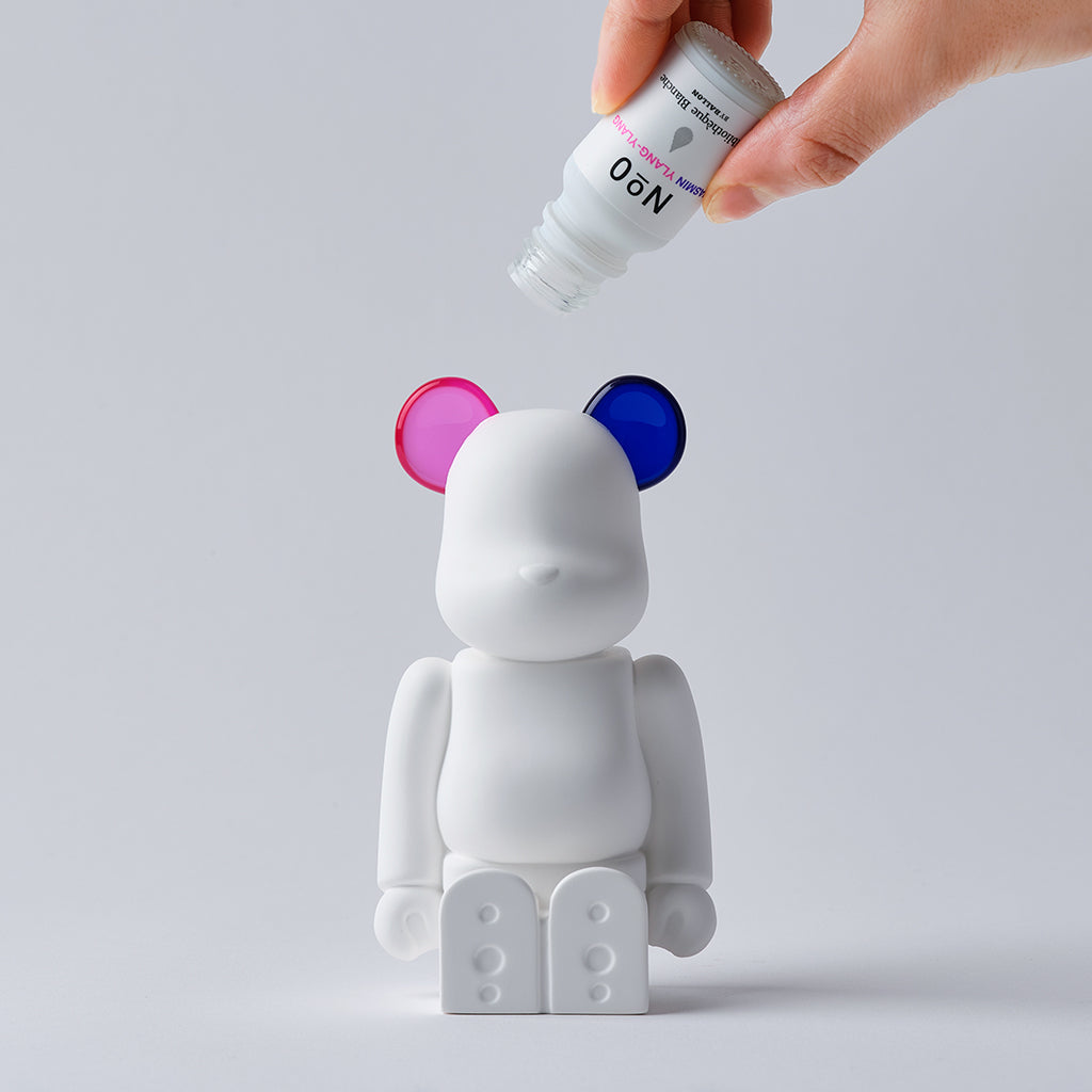 BE@RBRICK AROMA ORNAMENT No.0 COLOR W-DOUBLE- PINK PURPLE