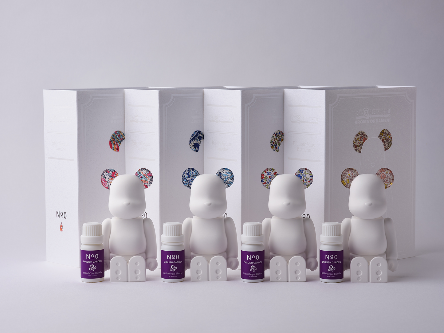BE@RBRICK AROMA ORNAMENT No.0 LIBERTY FABRICS / Katie and Millie MULCH COLOR