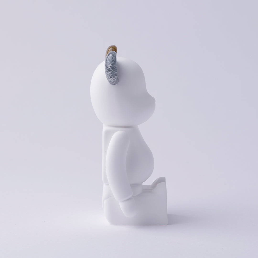 BE@RBRICK AROMA ORNAMENT No.9 Galaxy (2021) SILVER GOLD NEBULA