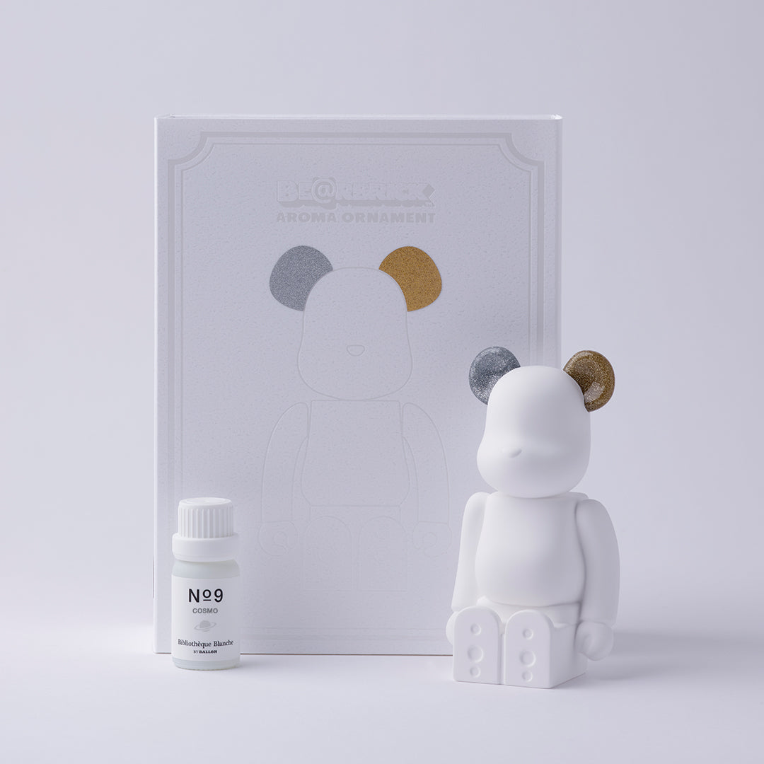 BE@RBRICK AROMA ORNAMENT No.9 Galaxy (2021) SILVER GOLD NEBULA