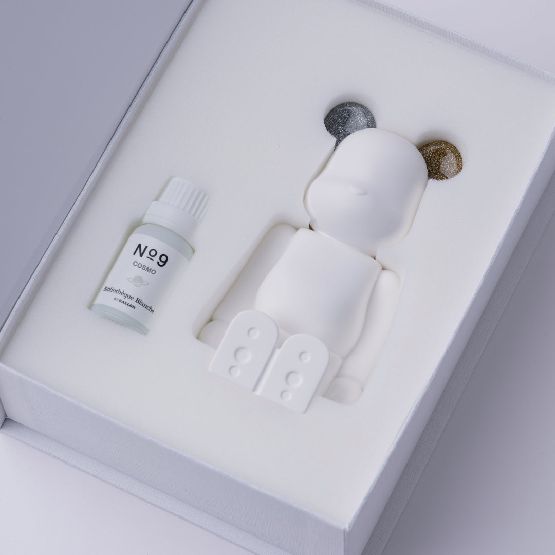 BE@RBRICK AROMA ORNAMENT No.9 Galaxy (2021) SILVER GOLD NEBULA