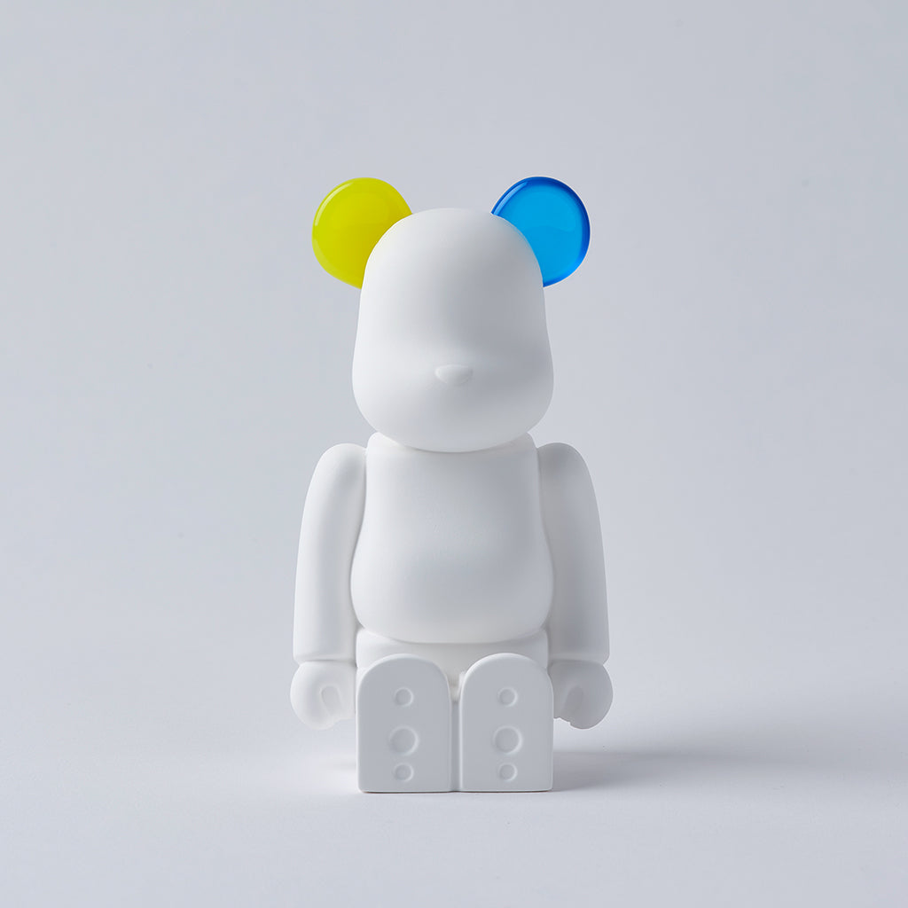 BE@RBRICK AROMA ORNAMENT No.0 COLOR W-DOUBLE- YELLOW BLUE