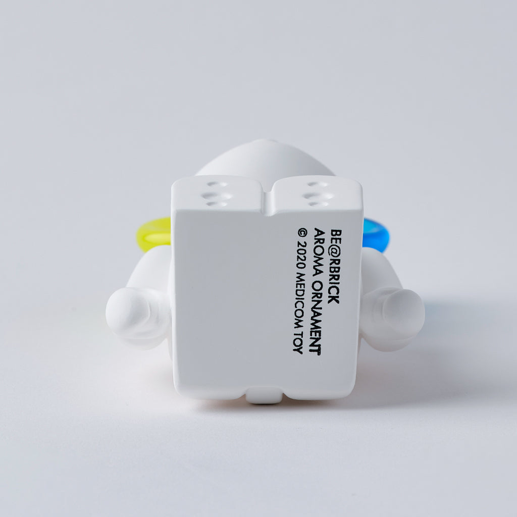 BE@RBRICK AROMA ORNAMENT No.0 COLOR W-DOUBLE- YELLOW BLUE