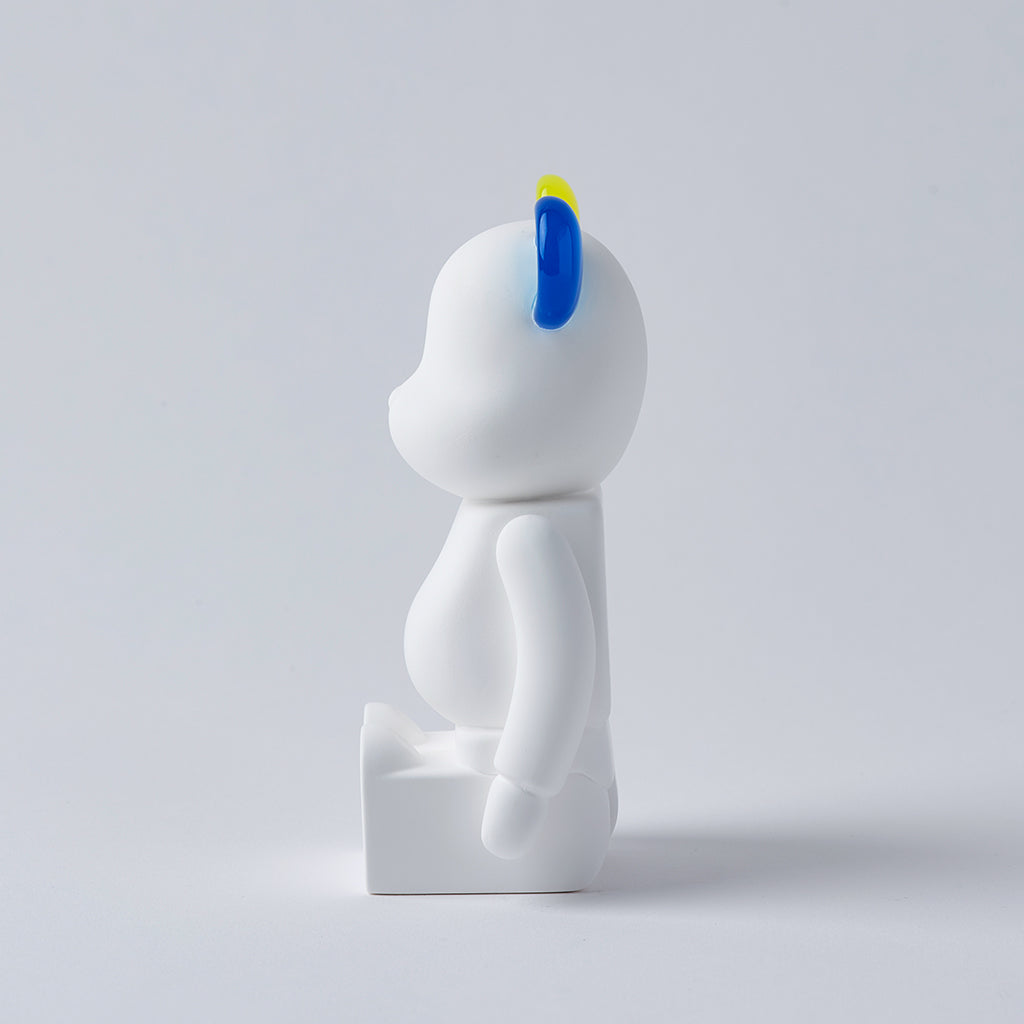 BE@RBRICK AROMA ORNAMENT No.0 COLOR W-DOUBLE- YELLOW BLUE
