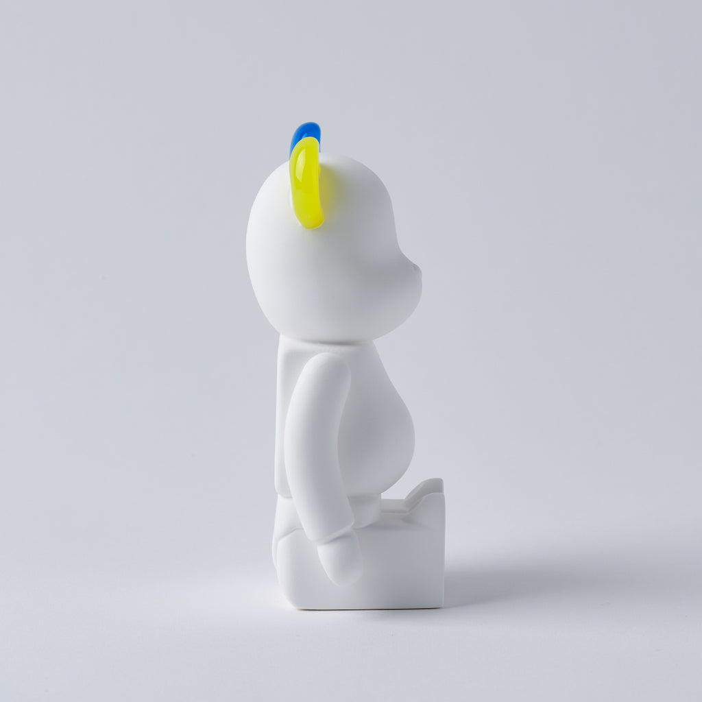 BE@RBRICK AROMA ORNAMENT No.0 COLOR W-DOUBLE- YELLOW BLUE
