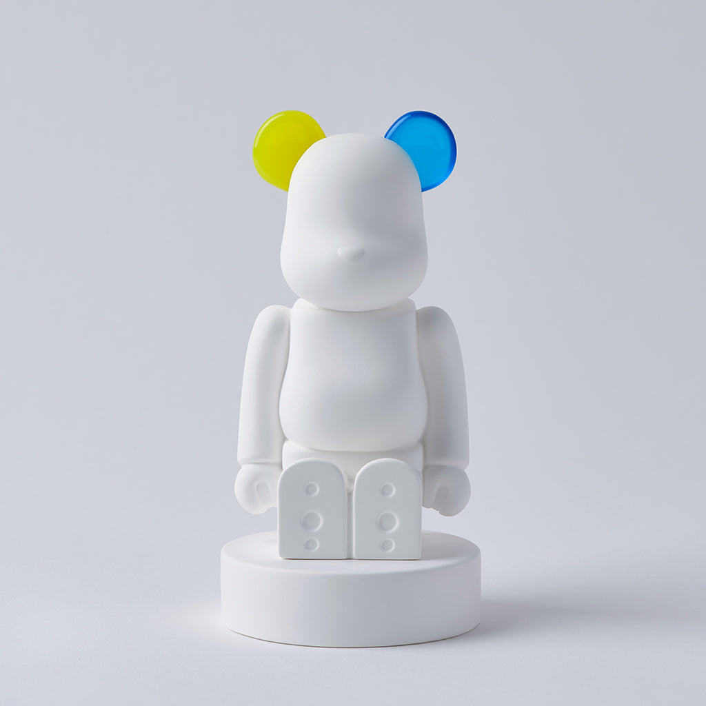 BE@RBRICK AROMA ORNAMENT No.0 COLOR W-DOUBLE- YELLOW BLUE