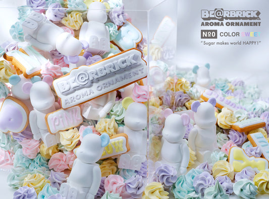 ［Bibliothèque Blanche ］BE@RBRICK AROMA ORNAMENT No.0 COLOR SWEET