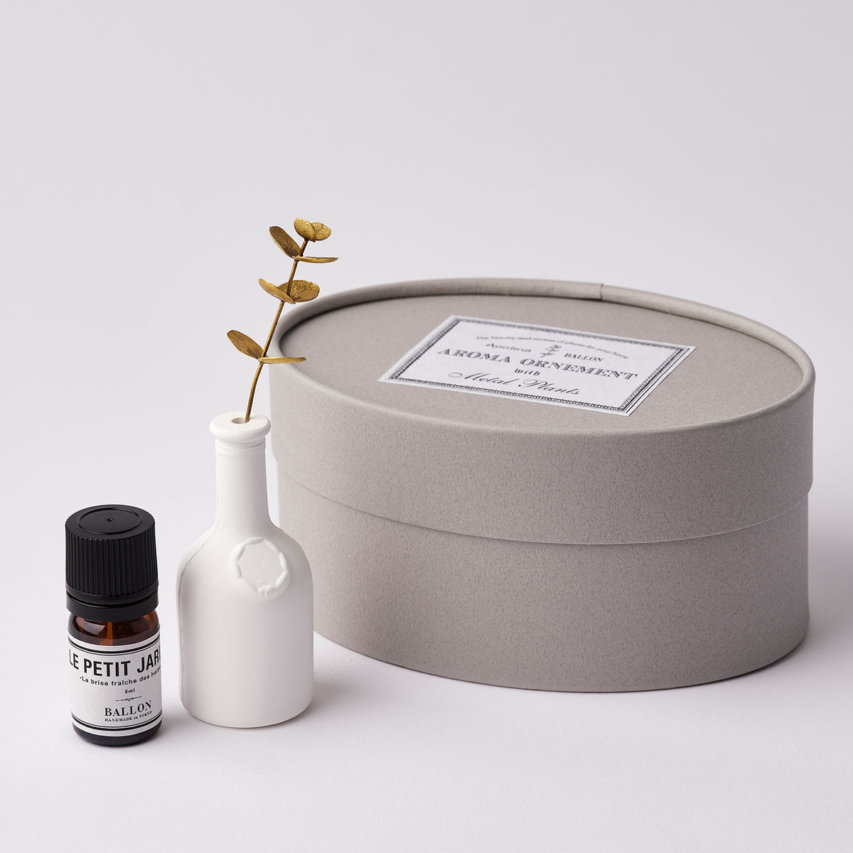 AROMA ORNEMENT with Metal Plants ＜ユーカリ＞