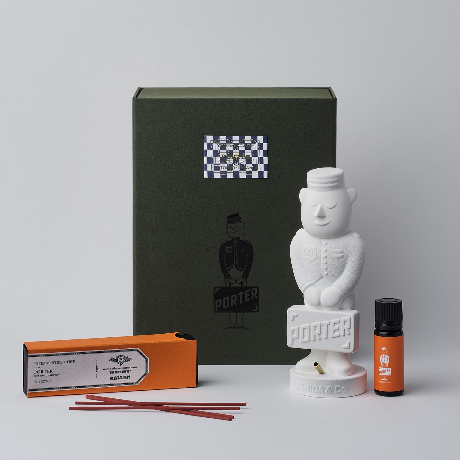 BALLON×PORTER AROMA ORNAMENT & INCENSE SET – BALLON - バロン