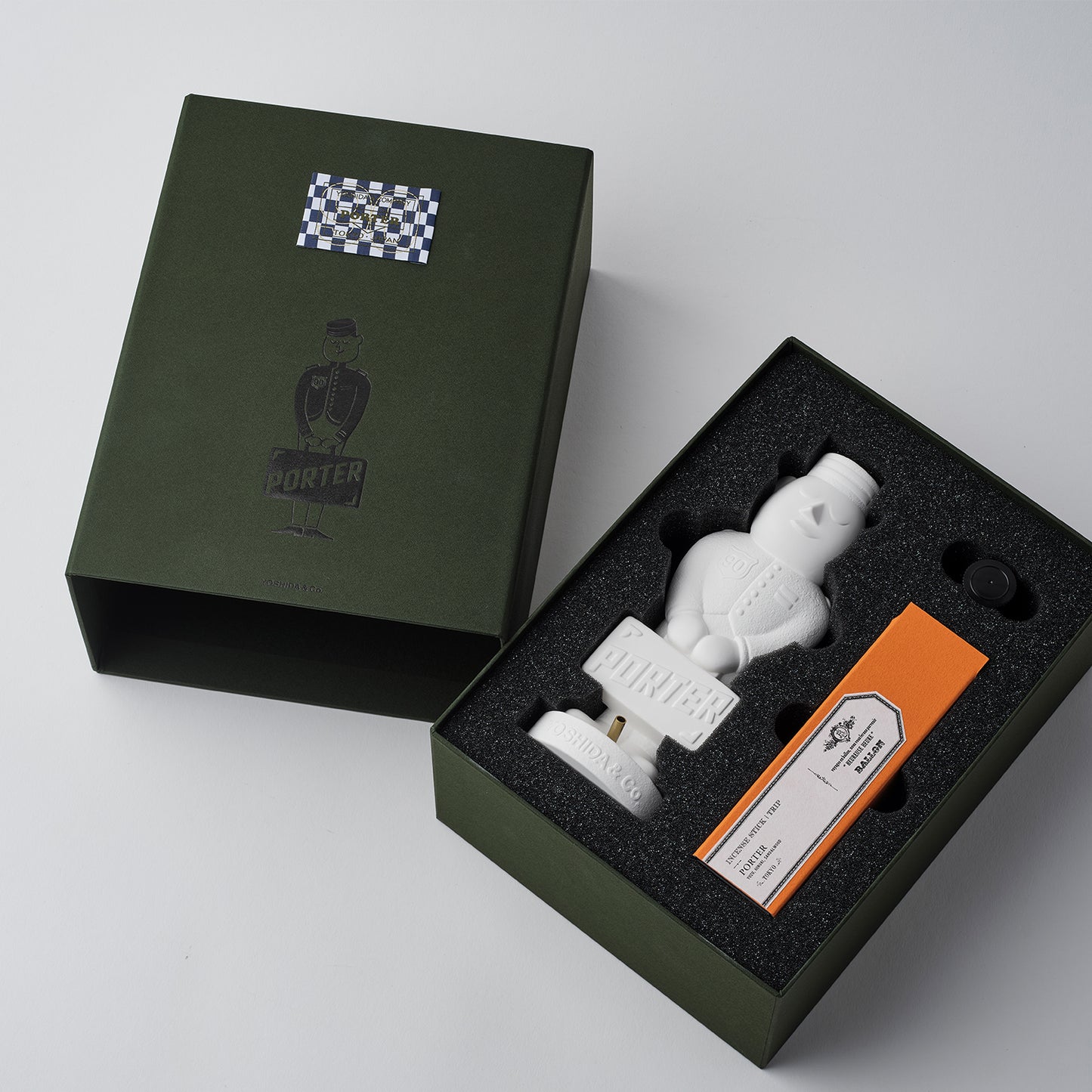 BALLON×PORTER AROMA ORNAMENT & INCENSE SET