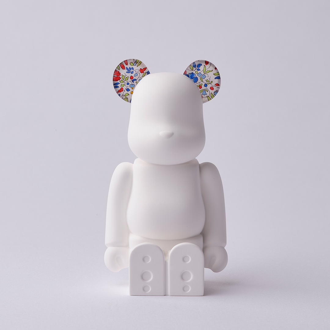 BE@RBRICK AROMA ORNAMENT No.0 LIBERTY FABRICS  / Katie and Millie MULCH COLOR